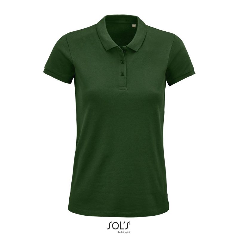 Polo Mujer Planet Women Sols - Verde Botella - Sols