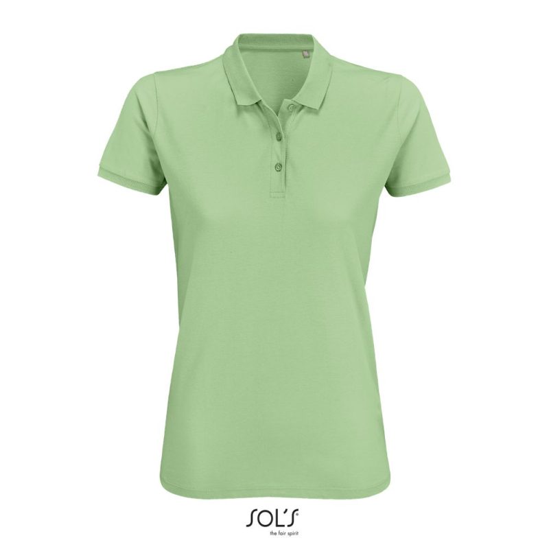 Polo Mujer Planet Women Sols - Verde Hielo - Sols