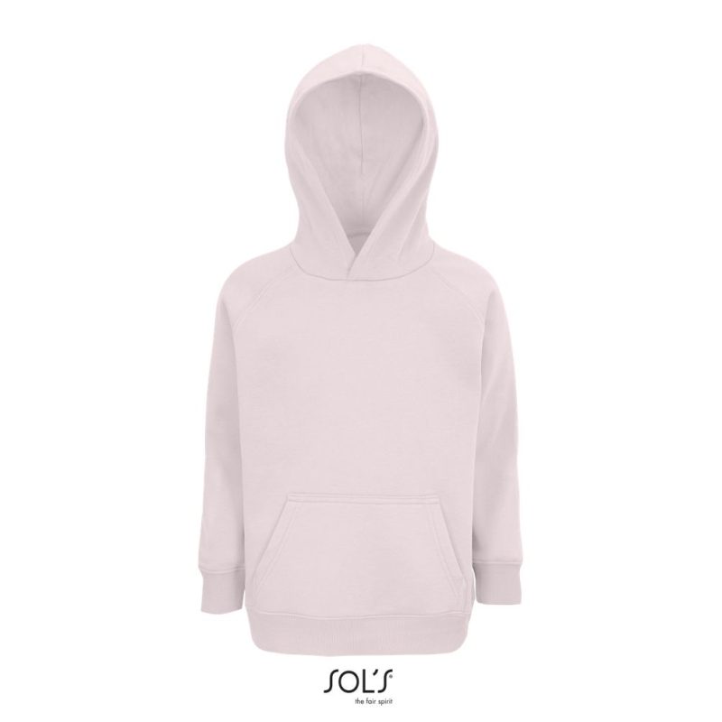 Sudadera Niño Con Capucha Stellar Kids Sols - Rosa Palido - Sols