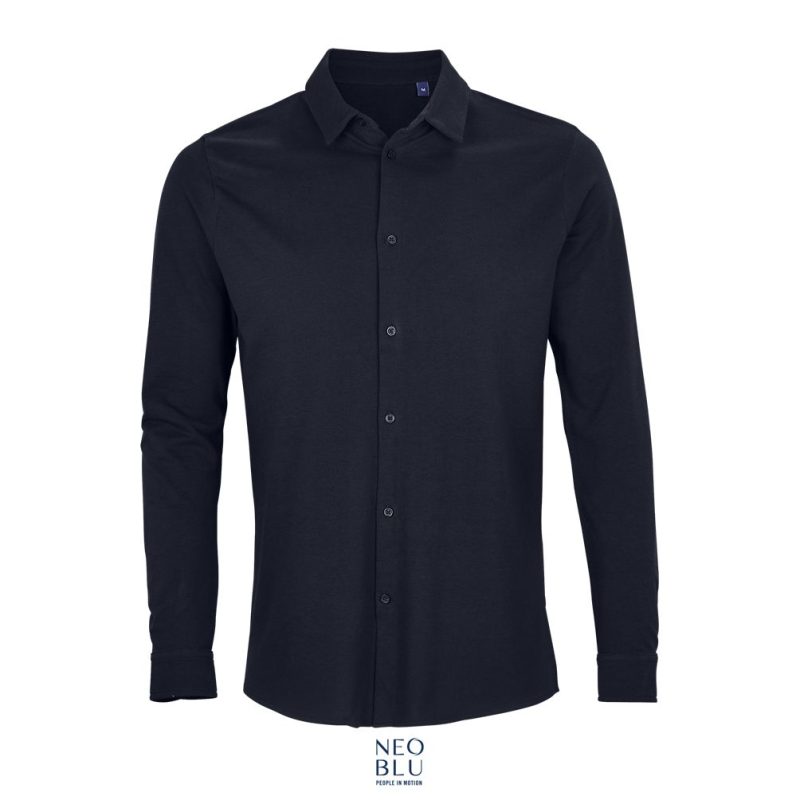 Camisa De Algodón Para Hombre Neoblu Basile Men Sols - Noche - Sols