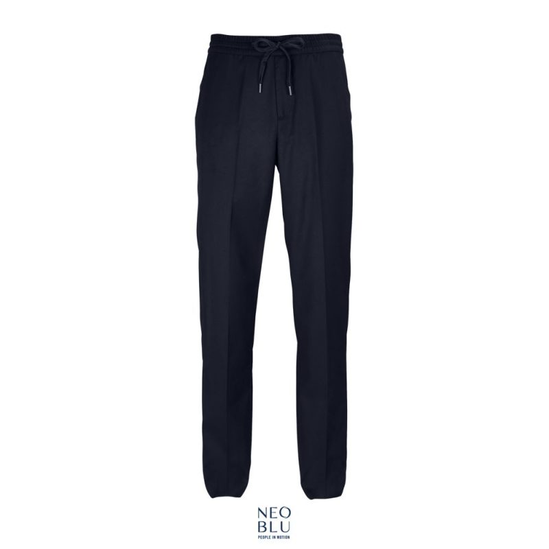 Pantalones De Traje Con Cintura Elástica Para Hombre Neoblu Germain Men Sols - Noche - Sols