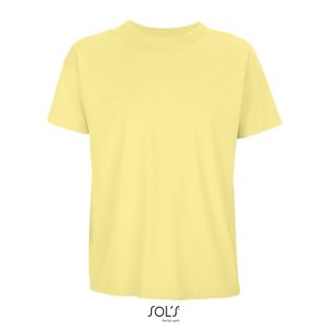 Camiseta De Hombre Oversize Boxy Men Sols - Amarillo Claro - Sols