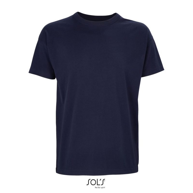 Camiseta De Hombre Oversize Boxy Men Sols - French Marino - Sols