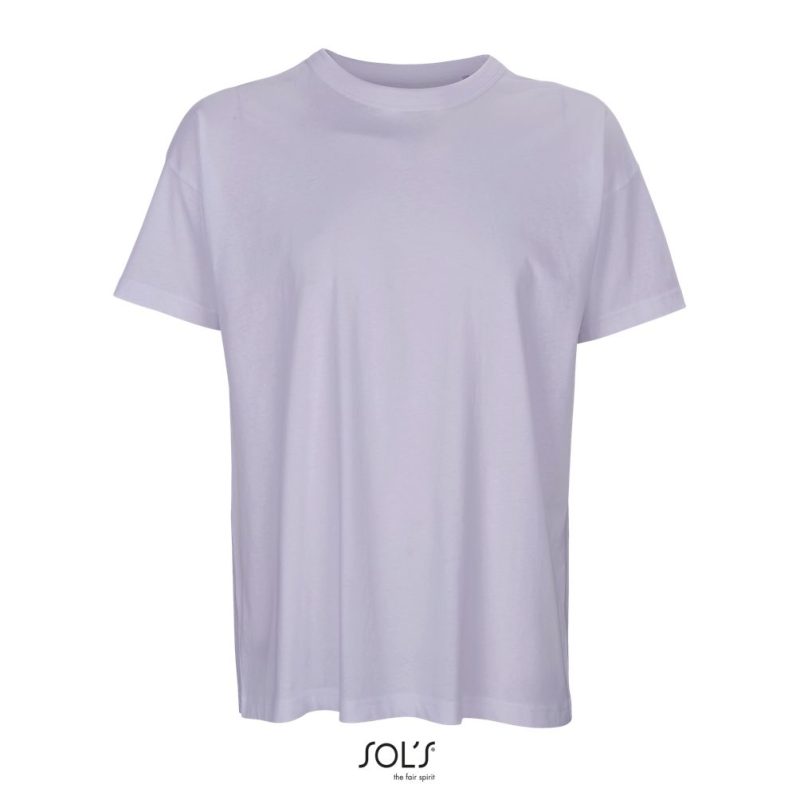 Camiseta De Hombre Oversize Boxy Men Sols - Lila - Sols