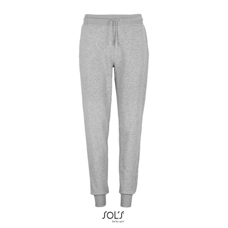 Pantalones De Chándal De Rizo Francés Para Mujer Jet Women Sols - Gris Mezcla - Sols