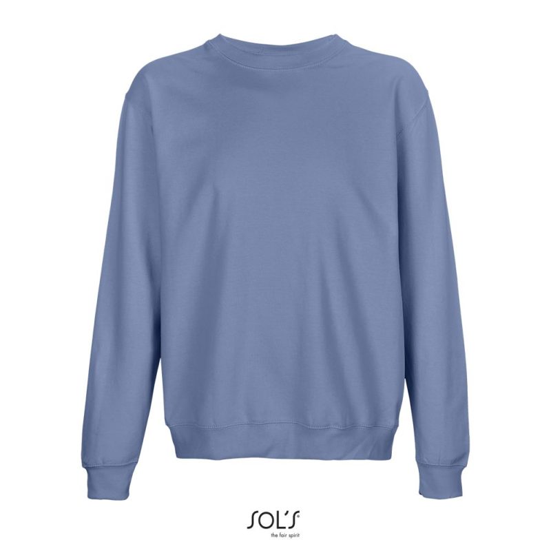 Sudadera Unisex Cuello Redondo Columbia Sols - Azul - Sols