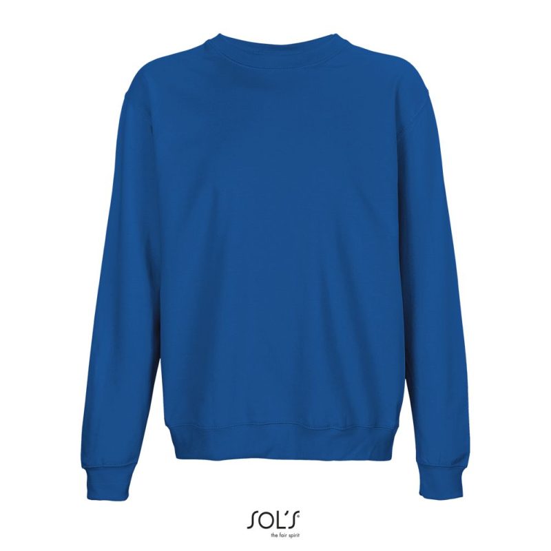 Sudadera Unisex Cuello Redondo Columbia Sols - Azul Royal - Sols