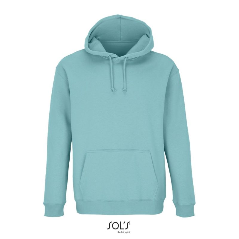 Sudadera Unisex Con Capucha Condor Sols - Azul Piscina - Sols