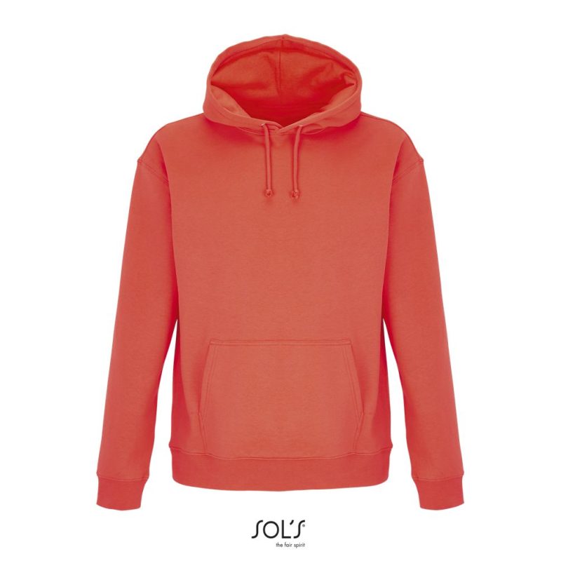 Sudadera Unisex Con Capucha Condor Sols - Naranja Pop - Sols