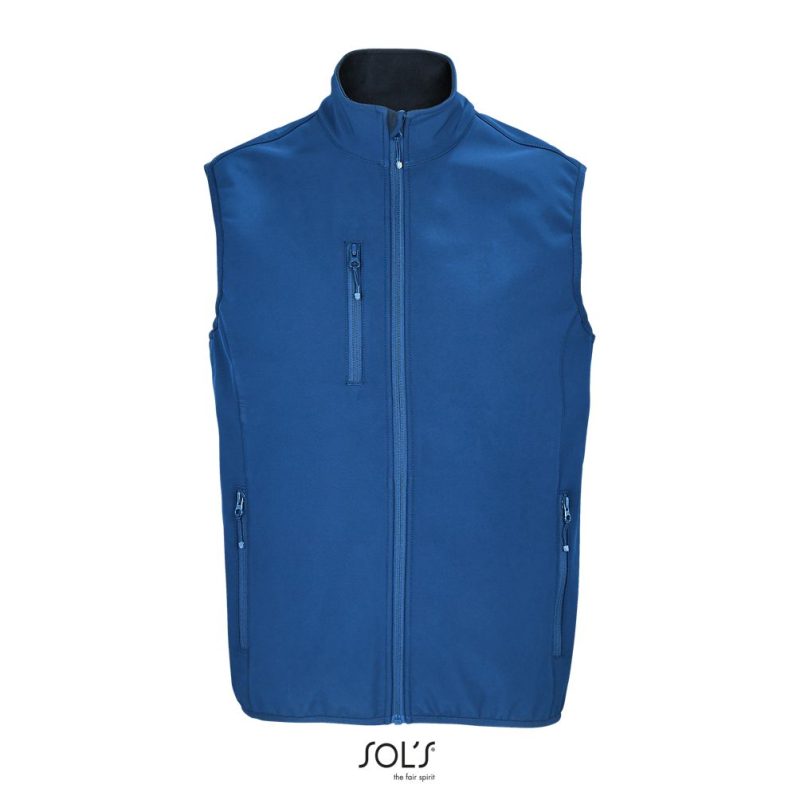 Chaleco De Hombre Softshell Falcon Bw Men Sols - Azul Royal - Sols
