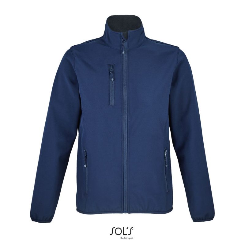 Chaqueta Softshell Con Cremallera Para Mujer Falcon Women Sols - Azul Profundo - Sols