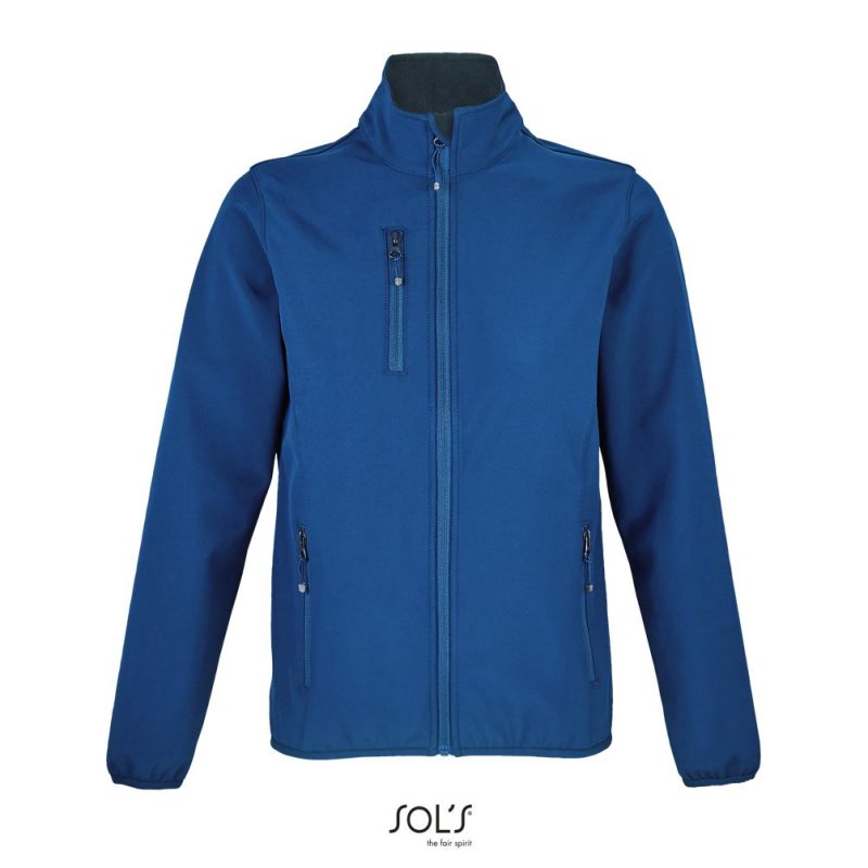 Chaqueta Softshell Con Cremallera Para Mujer Falcon Women Sols - Azul Royal - Sols