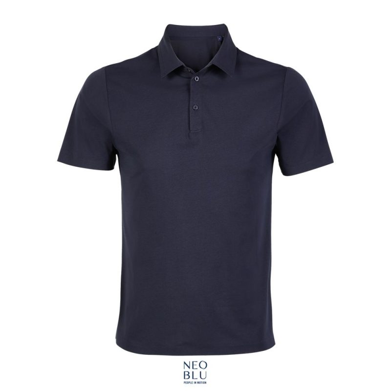 Polo Hombre De Punto Liso Mercerizado Neoblu Relax Oscar Men Sols - Noche - Sols