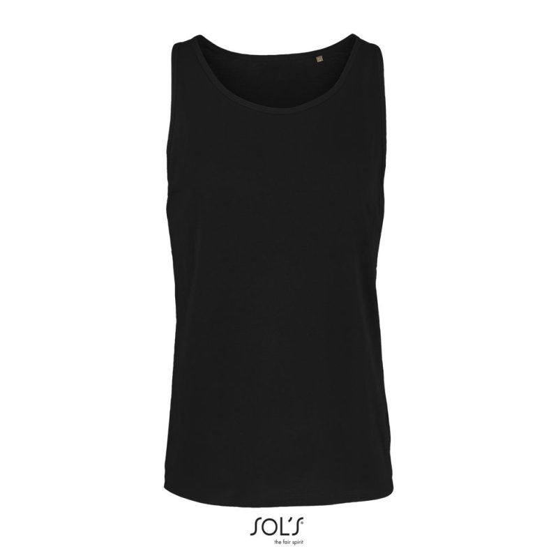 Camiseta De Tirantes Unisex Crusader Tt Sols - Negro Profundo - Sols