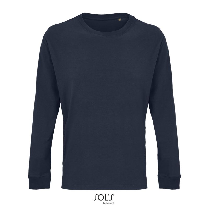 Camiseta Unisex Manga Larga Pioneer Lsl Sols - French Marino - Sols