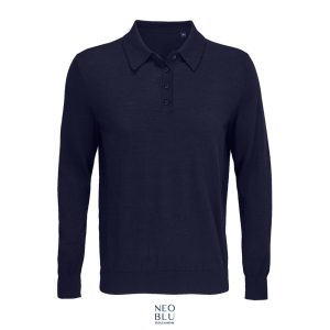 Jersey Hombre Cuello De Polo Neoblu Stefan Sols - Noche - Sols