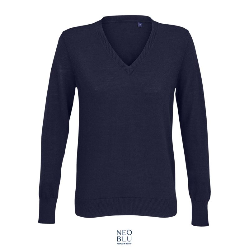 Jersey Mujer Cuello De Pico Neoblu Sullivan Women Sols - Noche - Sols