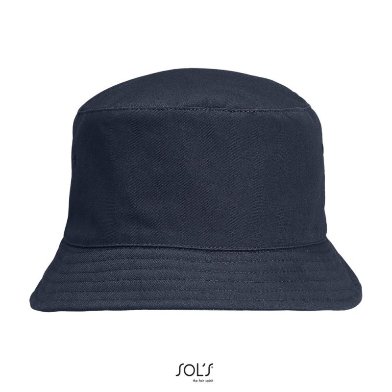 Sombrero De Pescador Unisex Bucket Twill Sols - French Marino - Sols