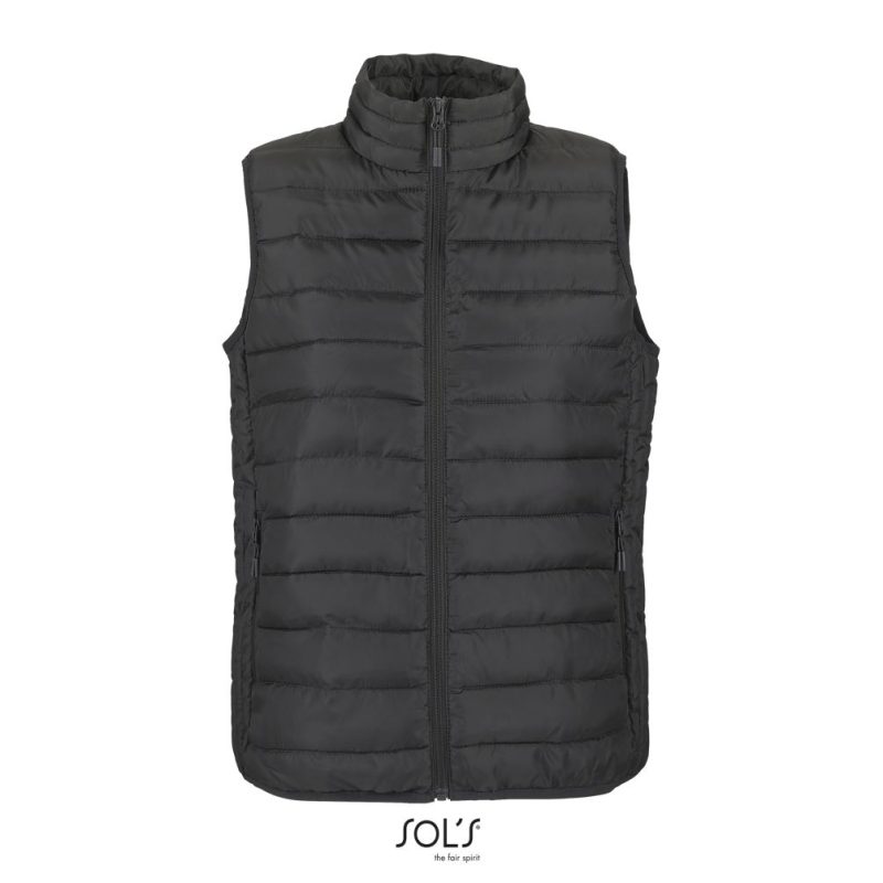 Chaleco Ligero Para Mujer Stream Bw Women Sols - Antracita - Sols