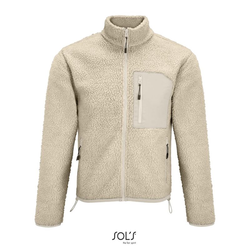 Cazadora Unisex Sherpa Fury Sols - Beige Natural / Beige - Sols