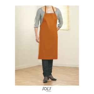 Delantal De Algodón Glasgow Sols - Naranja Claro - Sols