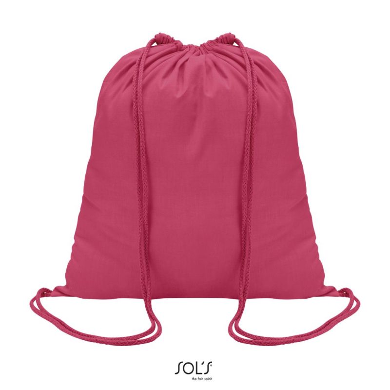 Mochila Con Cordones Genova Sols - Rosa Oscuro - Sols