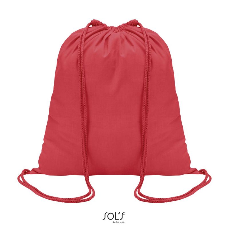 Mochila Con Cordones Genova Sols - Rojo Vivo - Sols