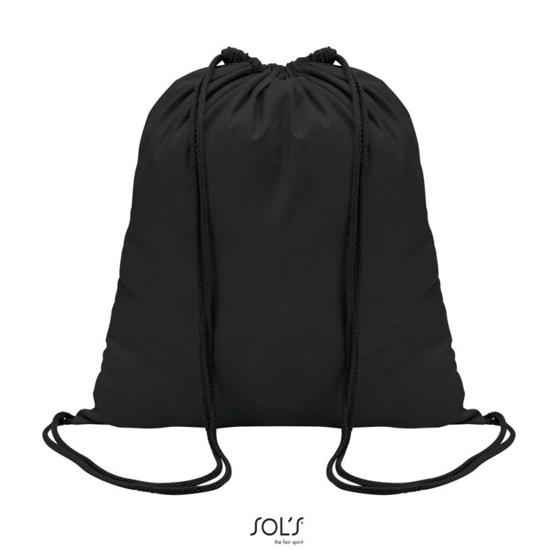 Mochila Con Cordones Genova Sols - Negro - Sols