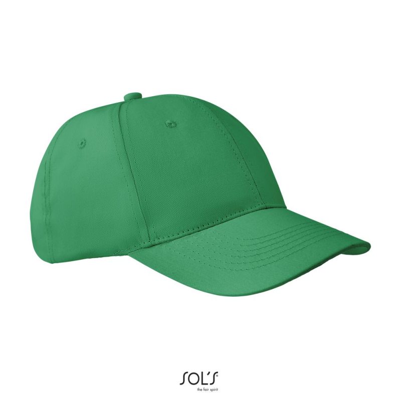 Gorra De 6 Paneles Apollo Sols - Verde Pradera - Sols