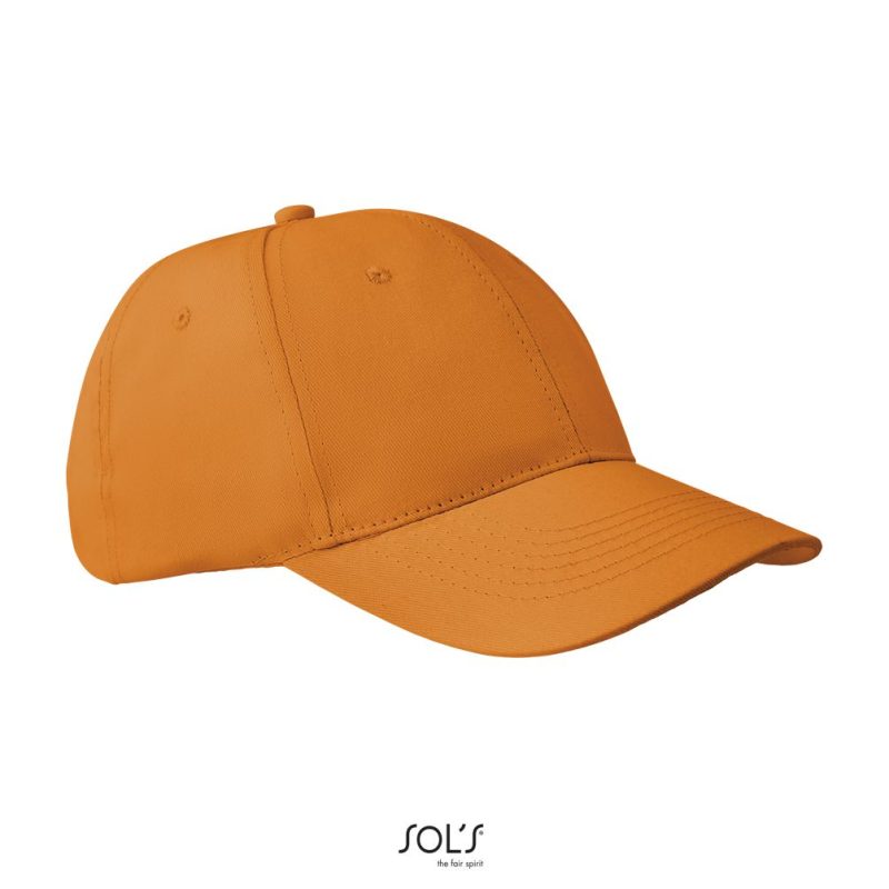 Gorra De 6 Paneles Apollo Sols - Naranja - Sols