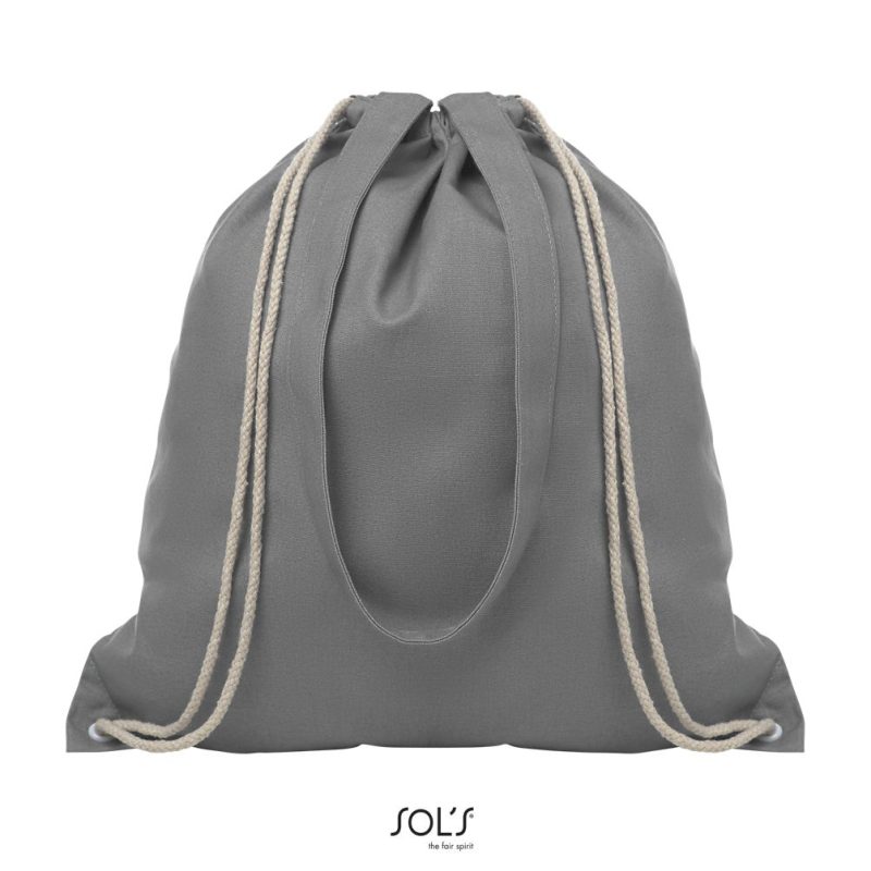 Mochila Con Cordones Y Asas Oslo Sols - Grafito - Sols