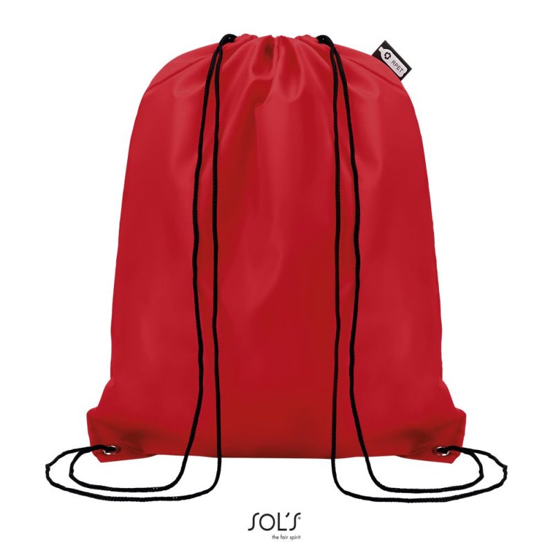 Mochila Con Cordones Conscious Sols - Rojo - Sols