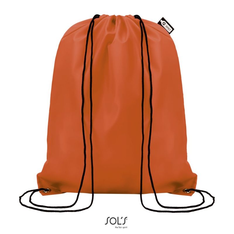 Mochila Con Cordones Conscious Sols - Naranja Medio - Sols