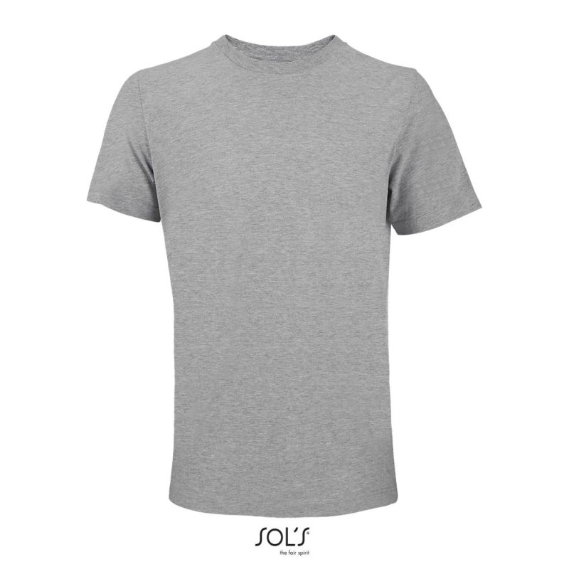 Camiseta Unisex Tuner Sols - Gris Claro Mezcla - Sols