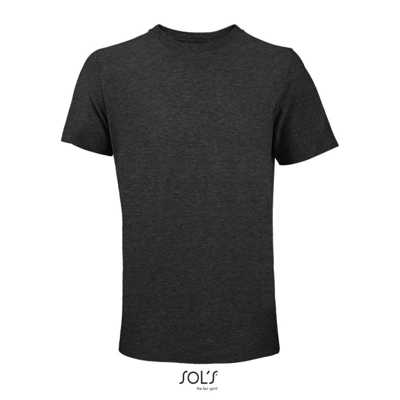 Camiseta Unisex Tuner Sols - Antracita Mezcla - Sols