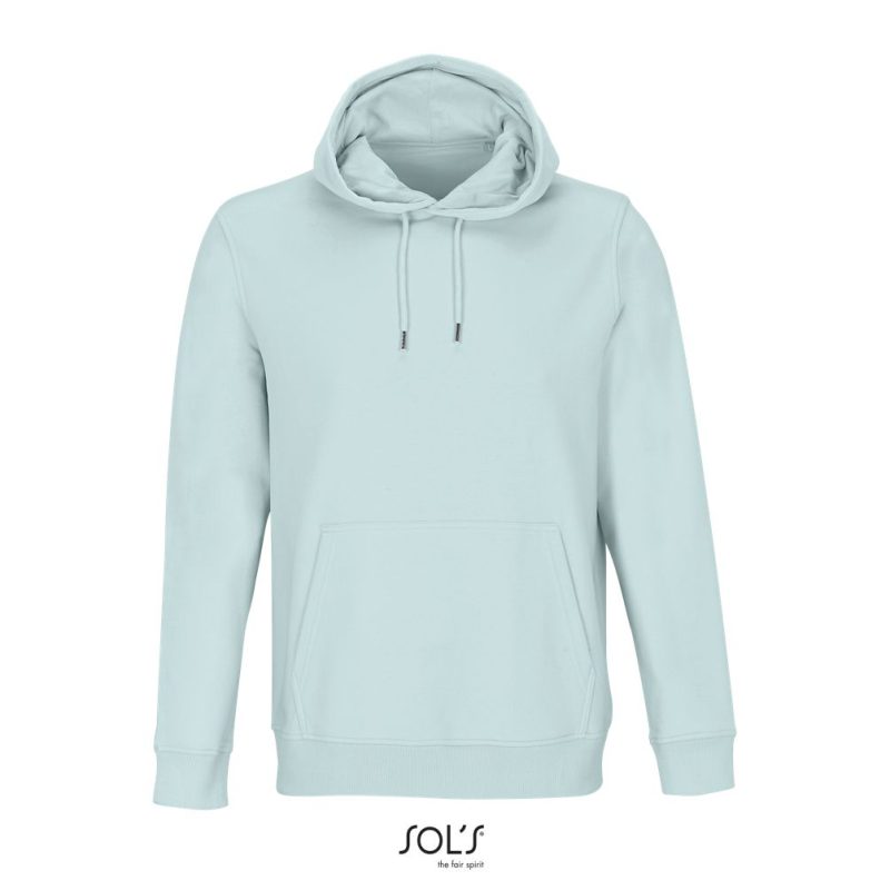 Sudadera Unisex Con Capucha Constellation Sols - Azul Ártico - Sols