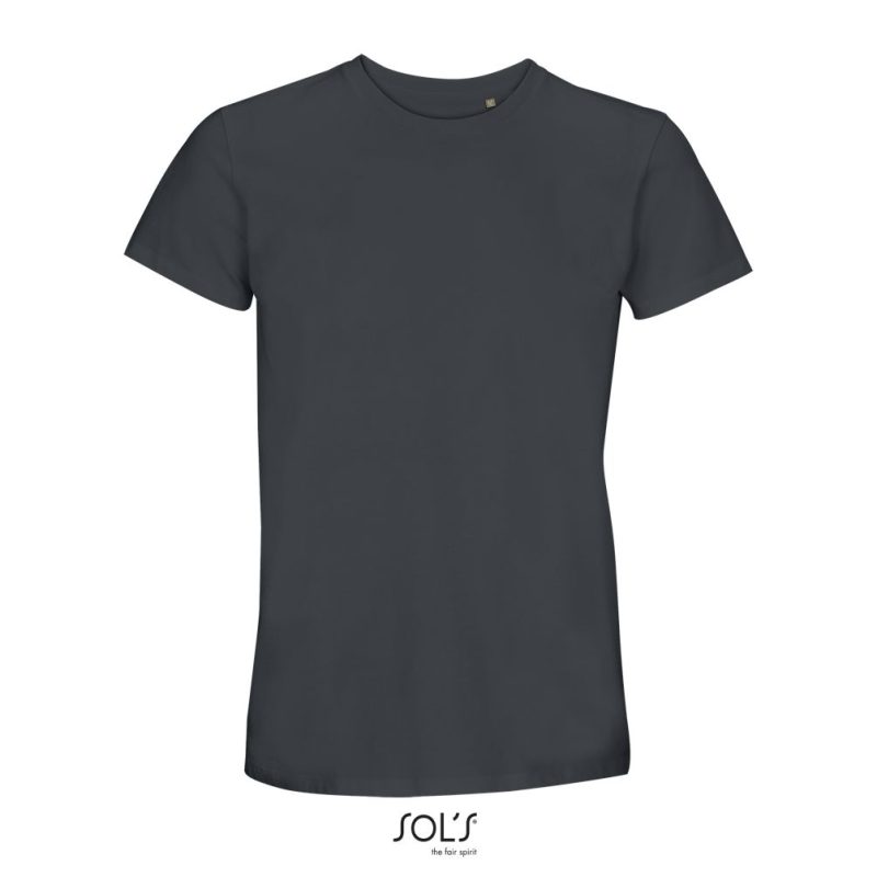 Camiseta Unisex Cuello Redondo Re Crusader Sols - Gris Ratón - Sols