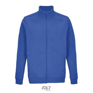 Sudadera Unisex Con Cremallera Cooper Sols - Azul Royal - Sols