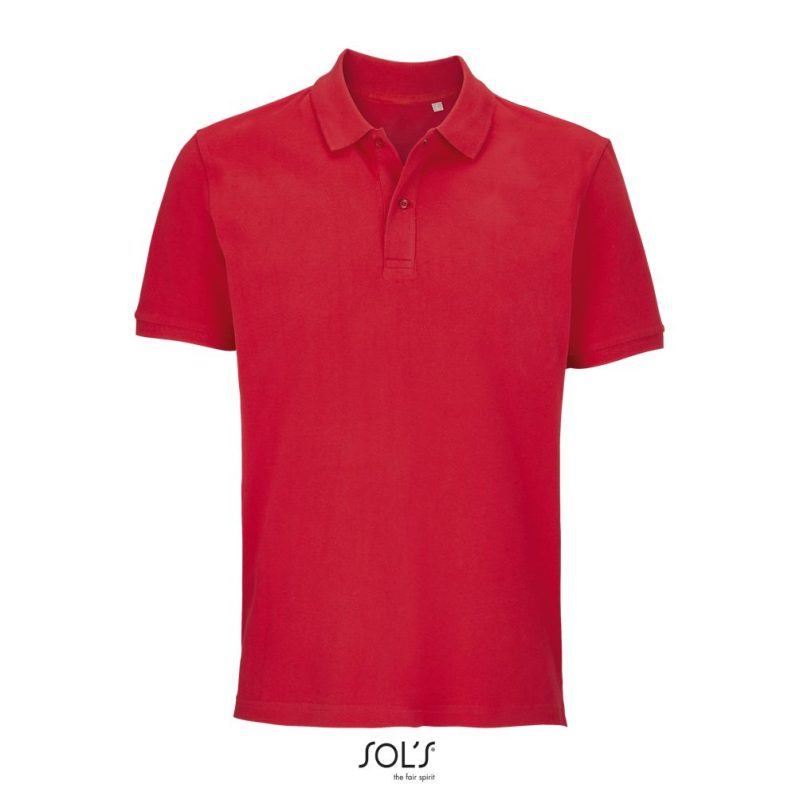 Polo Unisex Pegase Sols - Rojo Vivo - Sols