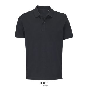 Polo Unisex Pegase Sols - Negro - Sols