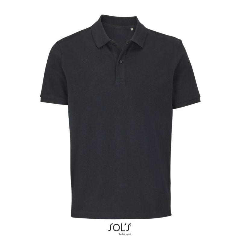 Polo Unisex Pegase Sols - Negro - Sols