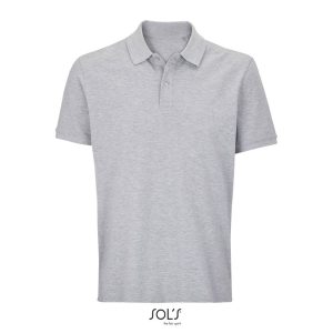 Polo Unisex Pegase Sols - Gris Mezcla - Sols