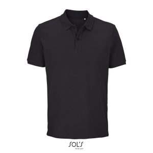 Polo Unisex Pegase Sols - Gris Carbon - Sols