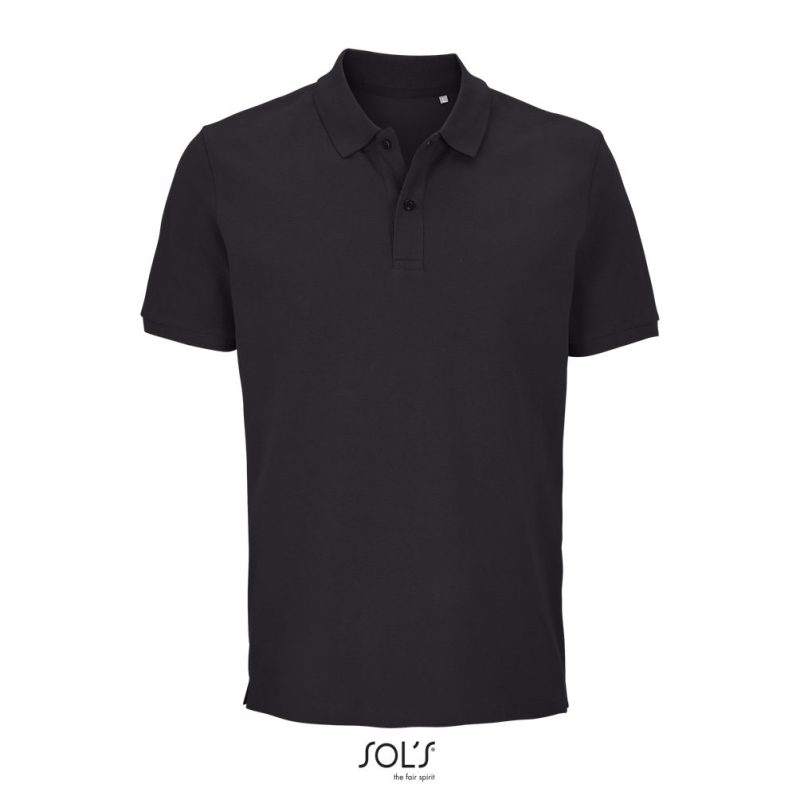 Polo Unisex Pegase Sols - Gris Carbon - Sols
