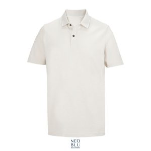 Polo Piqué Unisex Neoblu Orel Sols - Beige Polvo - Sols