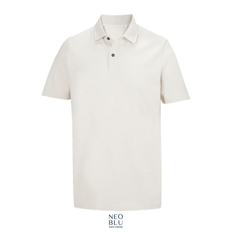 Polo Piqué Unisex Neoblu Orel Sols - Beige Polvo - Sols