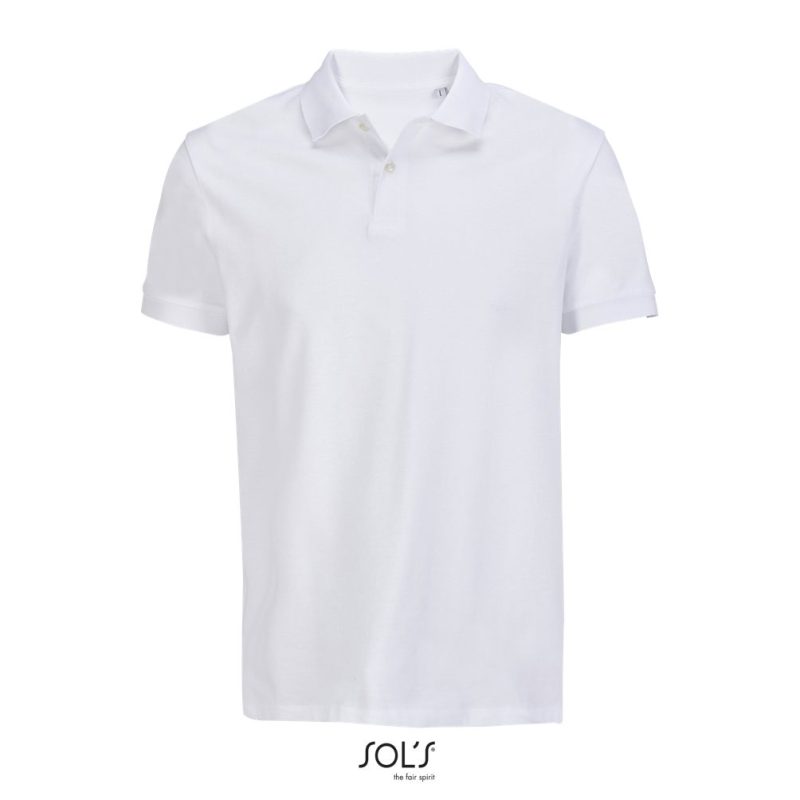Polo Unisex Pacific Sols - Blanco - Sols