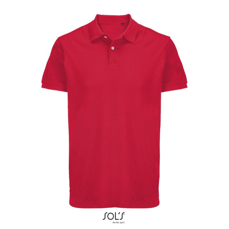 Polo Unisex Pacific Sols - Rojo - Sols