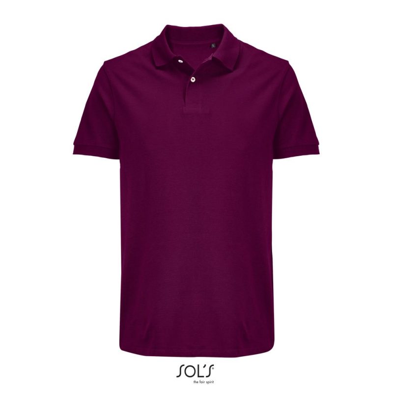 Polo Unisex Pacific Sols - Morado Astral - Sols