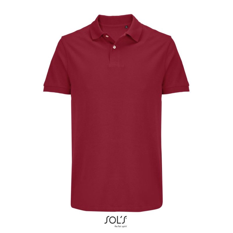 Polo Unisex Pacific Sols - Folk Rojo - Sols
